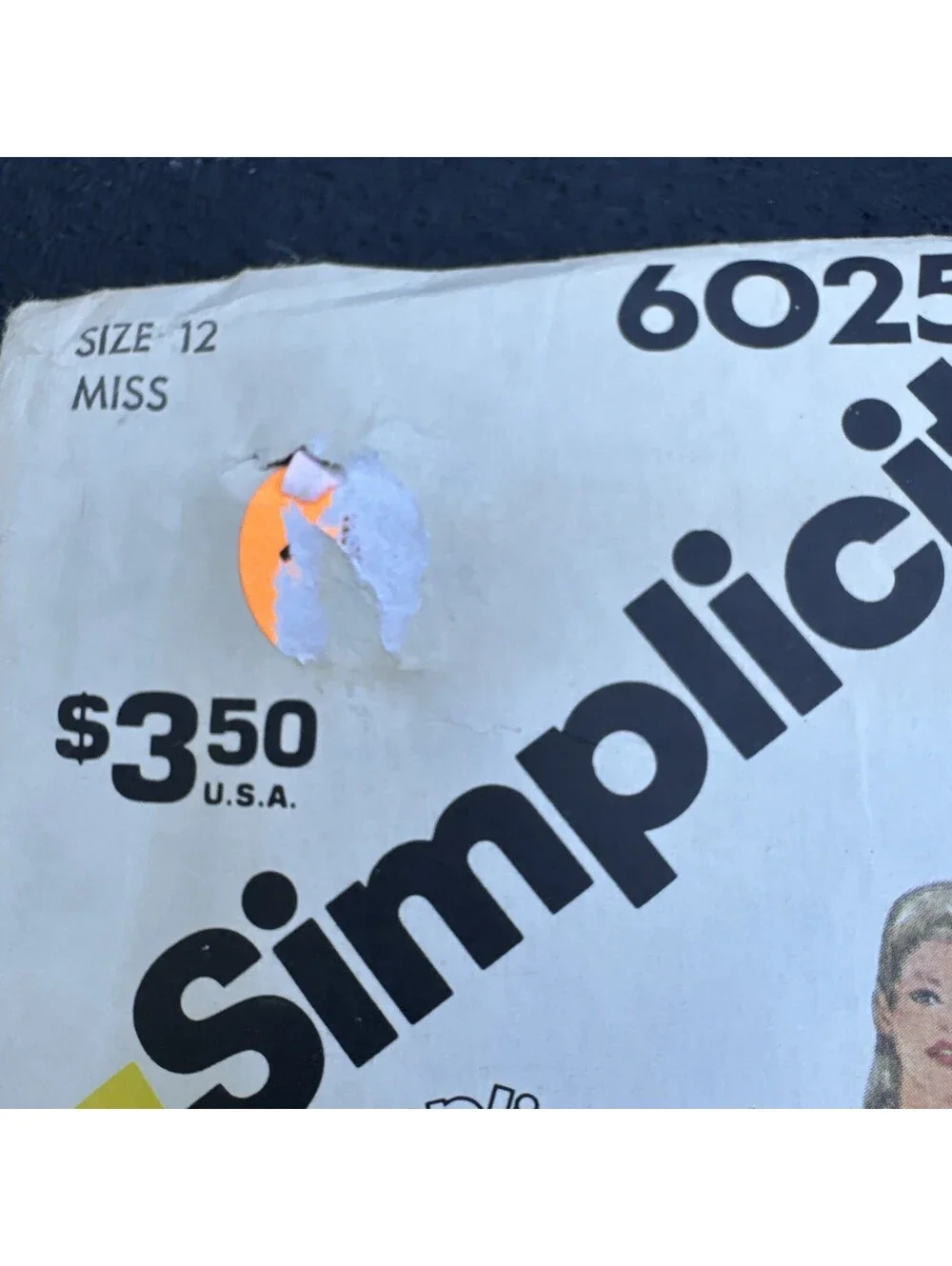 Simplicity 6025 Size 12 Misses' Jumper Dress in Two Lengths Uncut